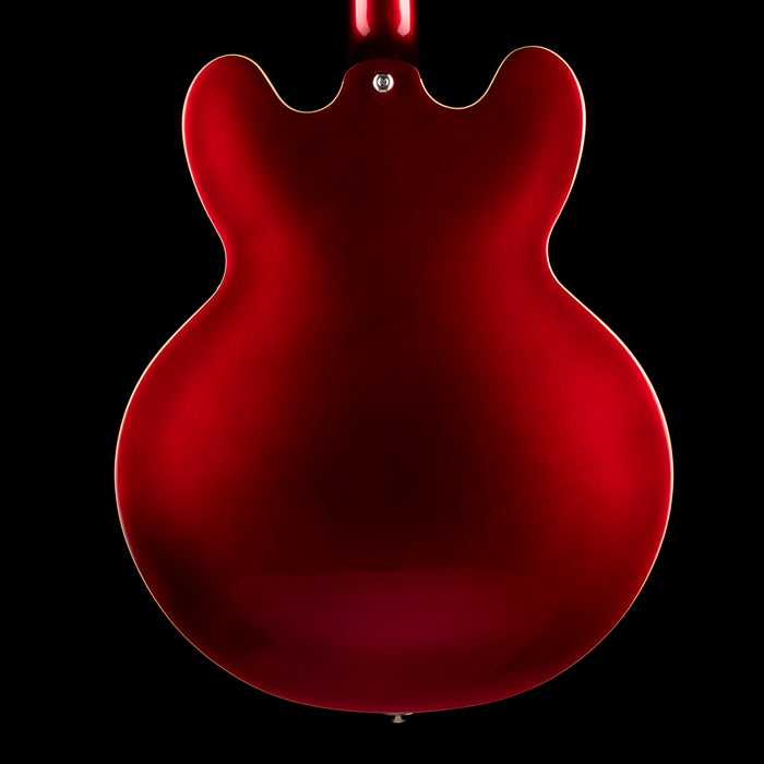Pre Owned Epiphone Riviera Semi-Hollow Sparkling Burgundy With Gig Bag