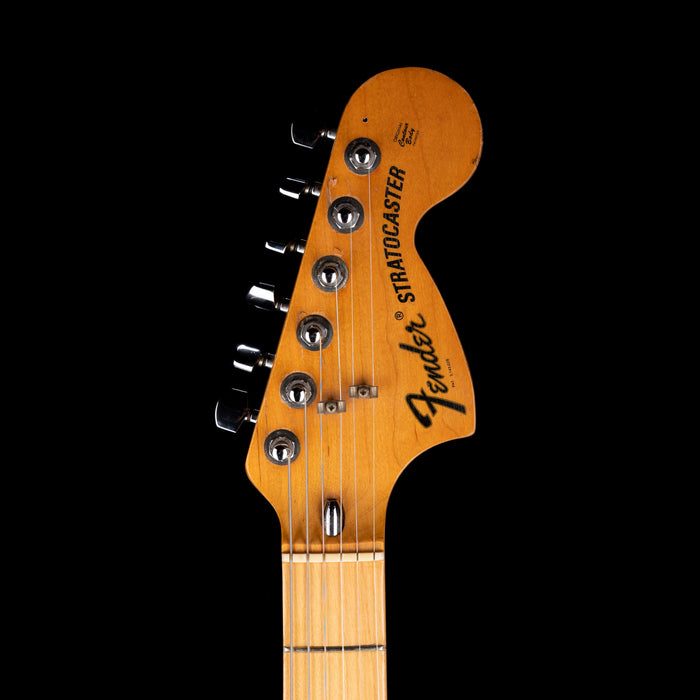 Vintage 1974 Fender Stratocaster Maple Fingerboard Olympic White With OHSC