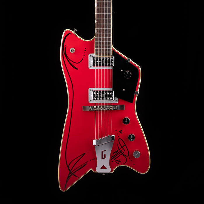 Pre Owned 2006 Gretsch G6199 Billy-Bo Firebird Red Signed by Billy Gibbons With OHSC