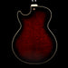 Pre Owned Ibanez Artcore AG95-DBS-12-04 Hollow Body Electric Guitar Dark Brown Sunburst with CAse