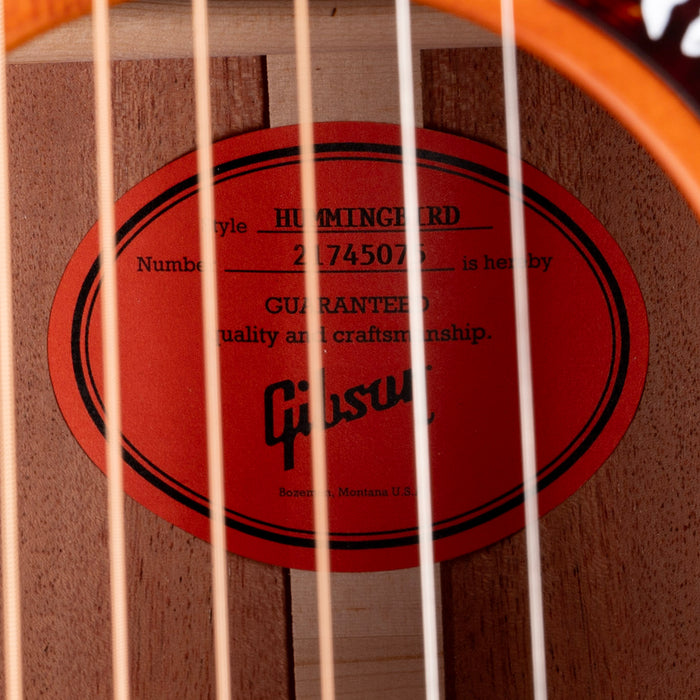 Gibson Hummingbird Original Heritage Cherry Sunburst Acoustic Electric Guitar