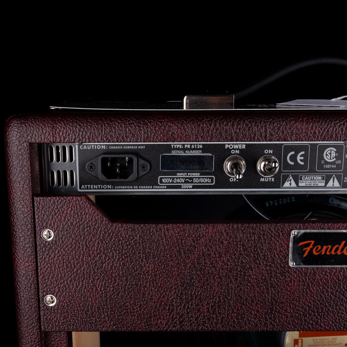 Fender Limited Edition Tone Master Princeton Wine Guitar Amp Combo