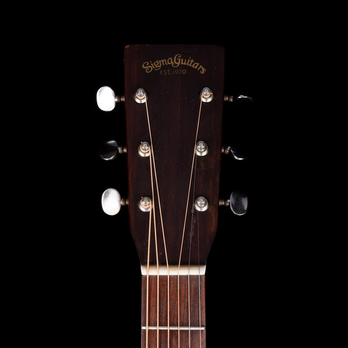 Used Sigma by Martin DM-4 Dreadnought Acoustic Natural With Gig Bag