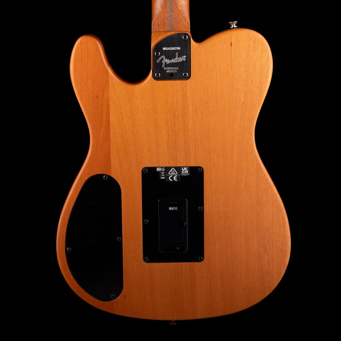 Used 2022 Fender Acoustasonic Player Telecaster Sunburst With Original Soft Case