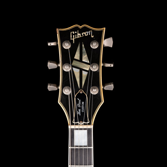 Pre Owned 1981 Gibson Les Paul Custom Silverburst With OHSC