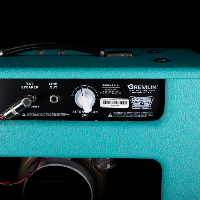 Used 2024 Tone King Gremlin Turquoise Guitar Amp Combo