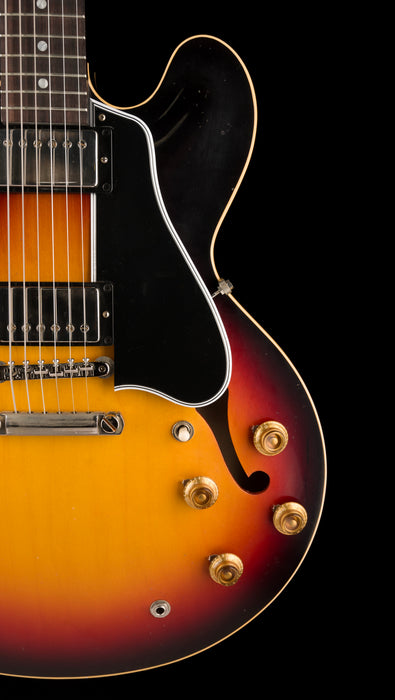 Gibson Custom Limited Edition 1958 ES-335 Murphy Lab Light Aged Tri-burst With Case