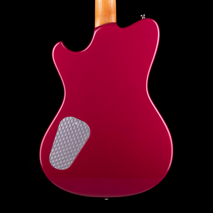 Powers Electric A-Type Hardtail Aubergine Ruby Star with Soft Case