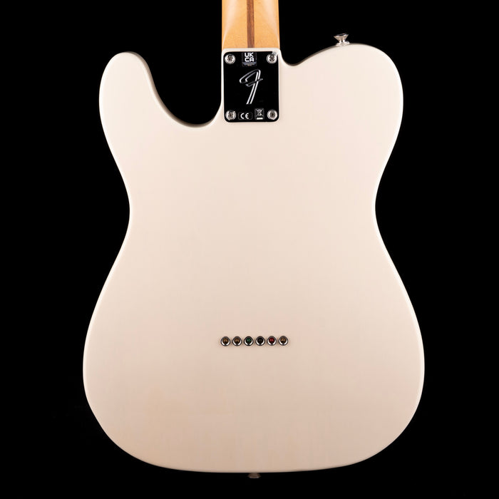 Pre Owned Fender Gold Foil Telecaster Ebony Fingerboard White Blonde With Gig Bag