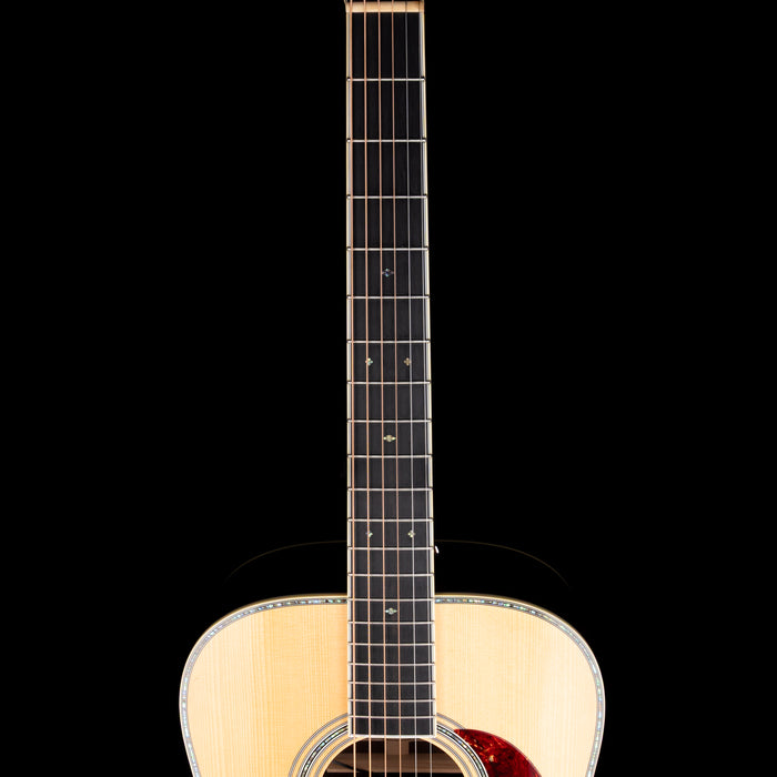 Pre Owned 2009 M.J. Franks Dreadnaught Adirondack-Brazilian Acoustic-Electric Guitar With OHSC