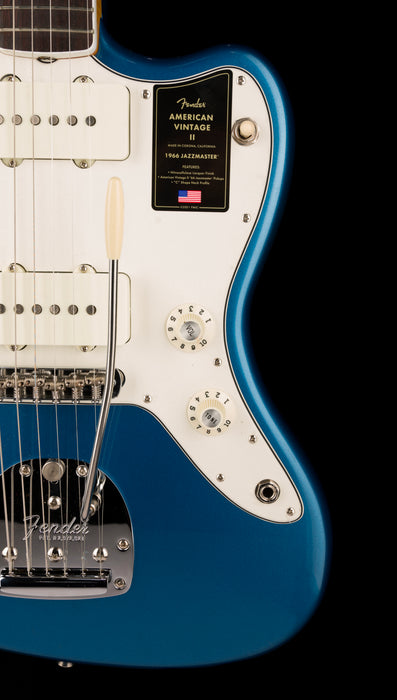 Pre Owned Fender American Vintage II 1966 Jazzmaster Lake Placid Blue With OHSC