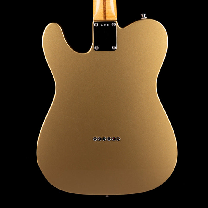 Pre Owned 2009 Fender Custom Shop Custom Deluxe Telecaster HLE Gold With OHSC