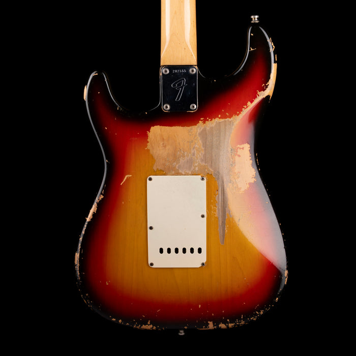 Vintage 1970 Fender Stratocaster 3-Tone Sunburst With Soft Case