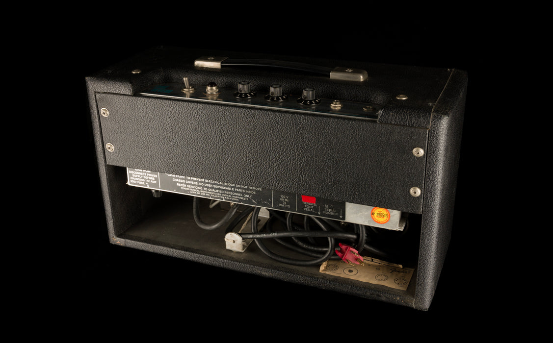Vintage 1974 Fender Tube Reverb Unit Black