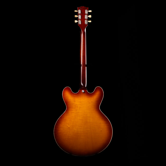 Pre-Owned 2022 Gibson ES-335 Figured Iced Tea with OHSC
