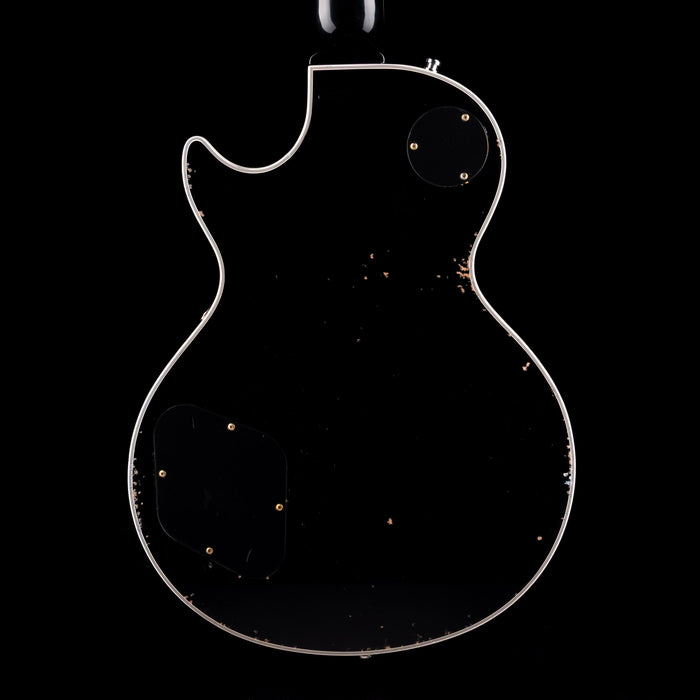 Pre-Owned 2023 Maybach Lester Black Velvet '57 Custom Aged 60s Slim Taper Neck With OHSC