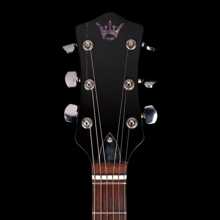 Pre-Owned Vintage Wilson Semi-Hollow Electric Guitar Sunburst with Gig Bag