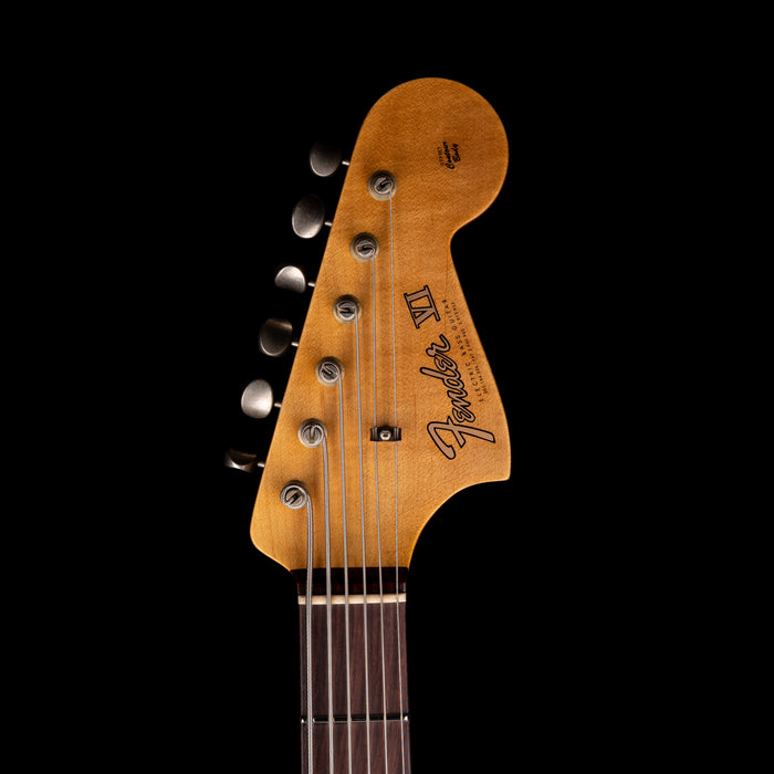 Fender Custom Shop 60's Bass VI Journeyman Relic Wide Fade 3-Tone Sunburst With Case
