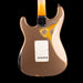 Used 2017 Fender Custom Shop 1962 Stratocaster Heavy Relic Faded Shoreline Gold over 2-Tone Sunburst with OHSC