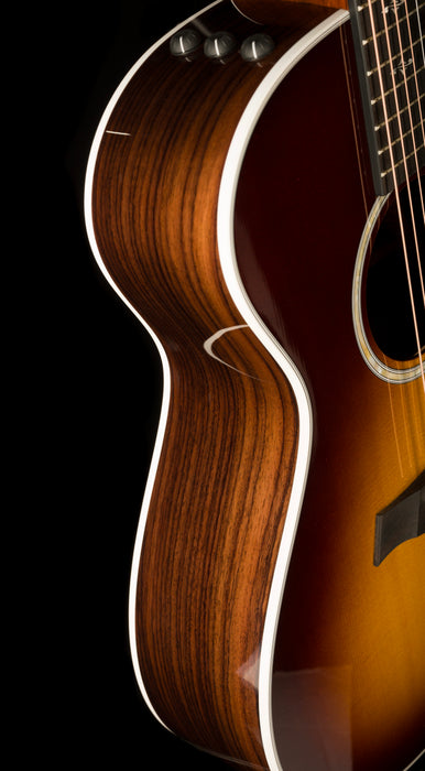Taylor 412ce-R Grand Concert Indian Rosewood Tobacco Sunburst Acoustic Electric Guitar with Case - 1204123126  Demo