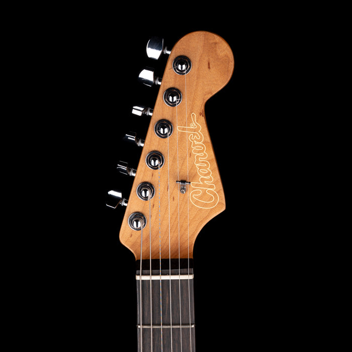 Used 2024 Charvel Super-Stock DKA22 2PT EB Ebony Fingerboard Gloss Black with Gig Bag