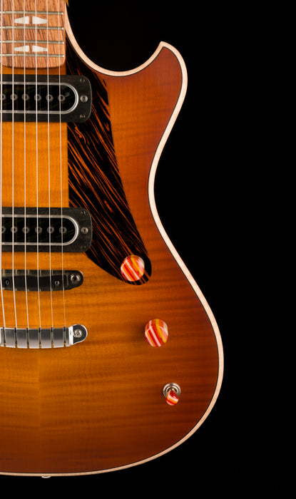 Powers Electric A-Type Select Hardtail Sweet Tea Orange Hand-Rubbed with Softshell Case