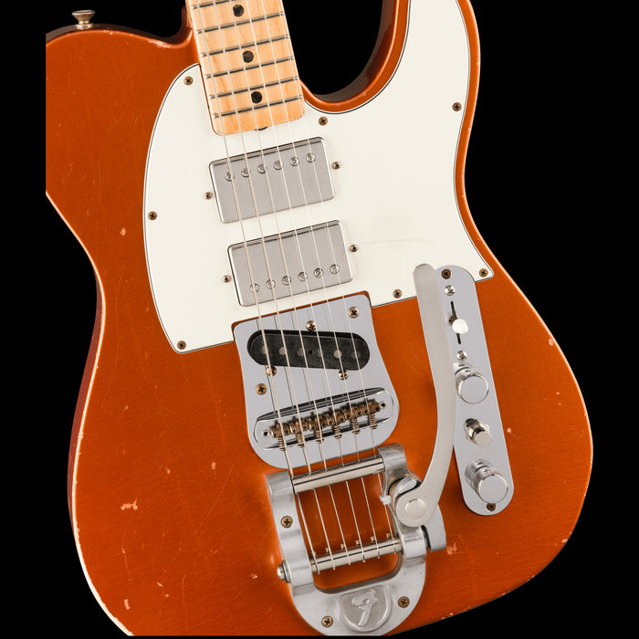 Fender Custom Shop Masterbuilt Mike Campbell Red Dog 1972 Telecaster Relic Front Body Detail