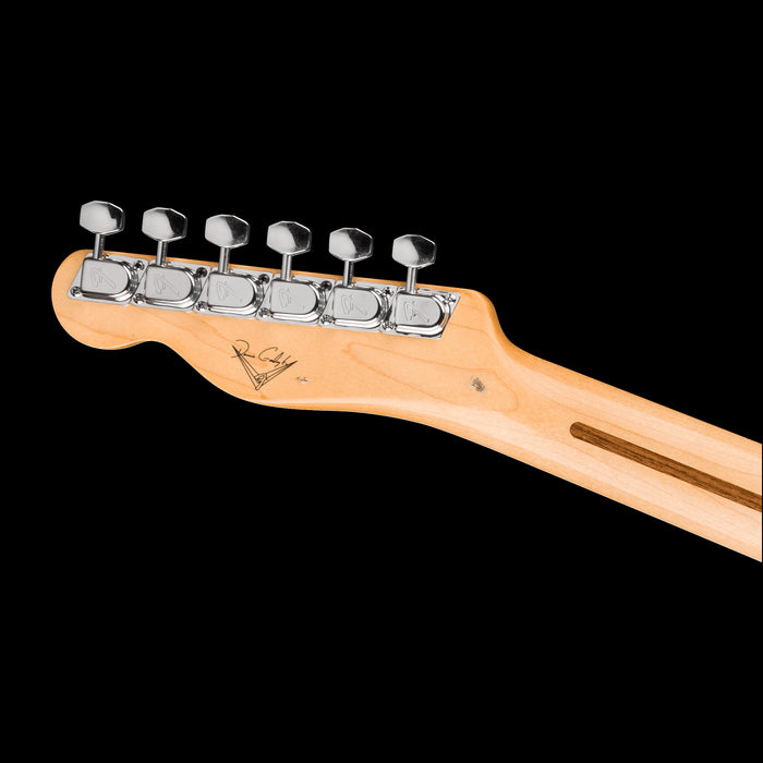Fender Custom Shop Masterbuilt Mike Campbell Red Dog 1972 Telecaster Relic Headstock Back