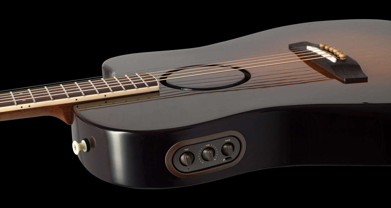 LR Baggs AEG-1 Sunburst Acoustic Electric Guitar Side Controls