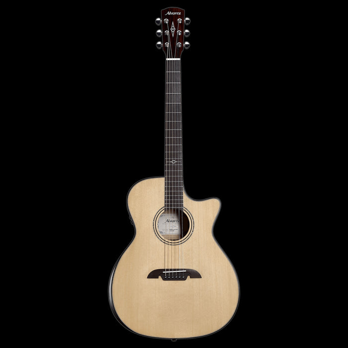 Alvarez AEG80ce Armrest Grand Auditorium Acoustic Electric Natural