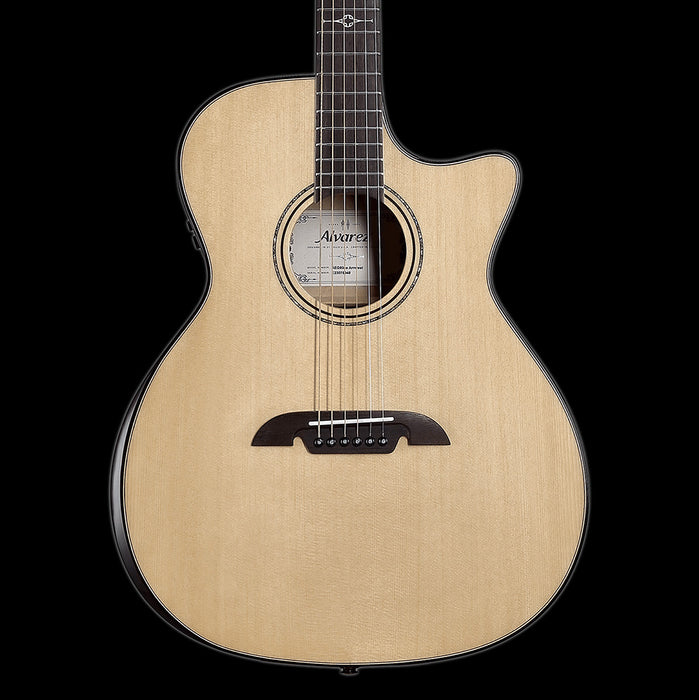 Alvarez AEG80ce Armrest Grand Auditorium Acoustic Electric Natural