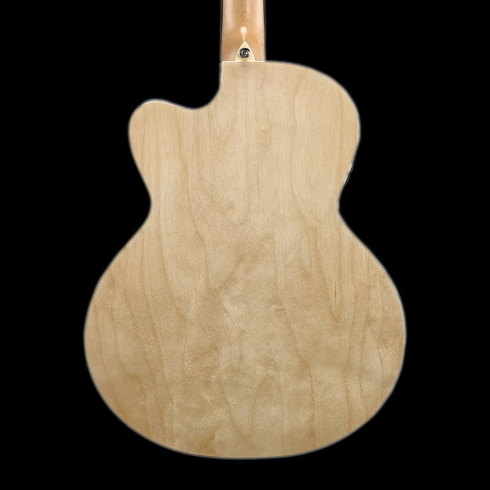 Alvarez AJ-80CE-12 String Cutaway Acoustic-Electric Jumbo Guitar Natural Back Crop
