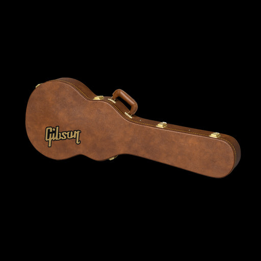 Gibson Les Paul Original Brown Hardshell Case - ASLPCASE-ORG Front Case Closed