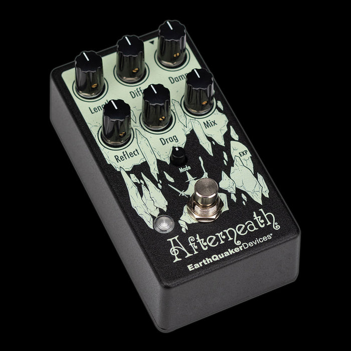 EarthQuaker Devices Afterneath V3 Reverb Front Angle Right