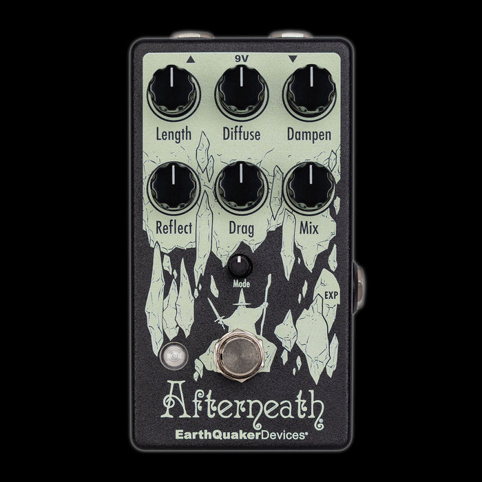 EarthQuaker Devices Afterneath V3 Reverb Guitar Effect Pedal
