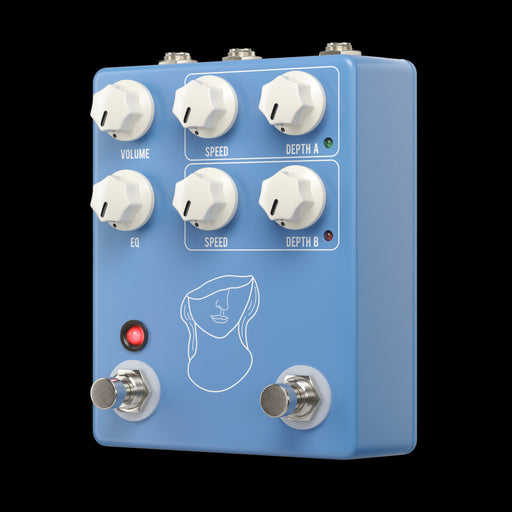 JHS Artificial Blonde – Madison Cunningham Artist Signature 2-Speed Vibrato Guitar Effect Pedal