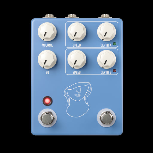 JHS Artificial Blonde – Madison Cunningham Artist Signature 2-Speed Vibrato Guitar Effect Pedal