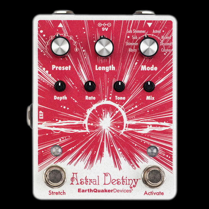 EarthQuaker Devices Astral Destiny Octave Reverb Guitar Effect Pedal
