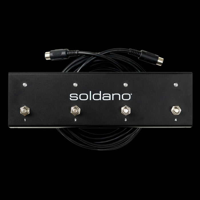 Soldano Astro-20 All-Tube 1x12 Combo Amplifier Black with Footswitch