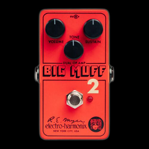 Electro-Harmonix Electro Harmonix Big Muff Pi 2 Fuzz Pedal Front 