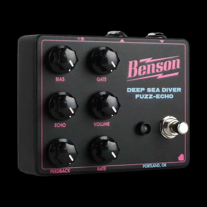 Benson Deep Sea Diver Fuzz-Echo Pedal Left