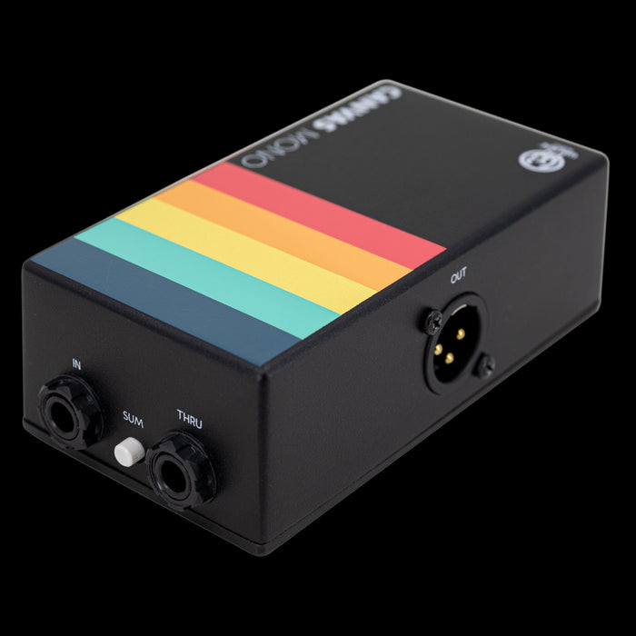 Walrus Audio Canvas Mono Line Isolator D.I. Angle Left 