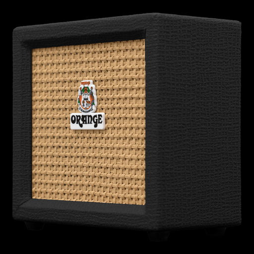 Orange Crush Mini 3-watt Micro Guitar Amp Combo - Black Front Angle