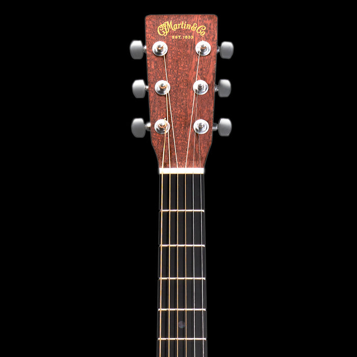 Martin D-X1E Mahogany Acoustic-Electric Guitar Headstock