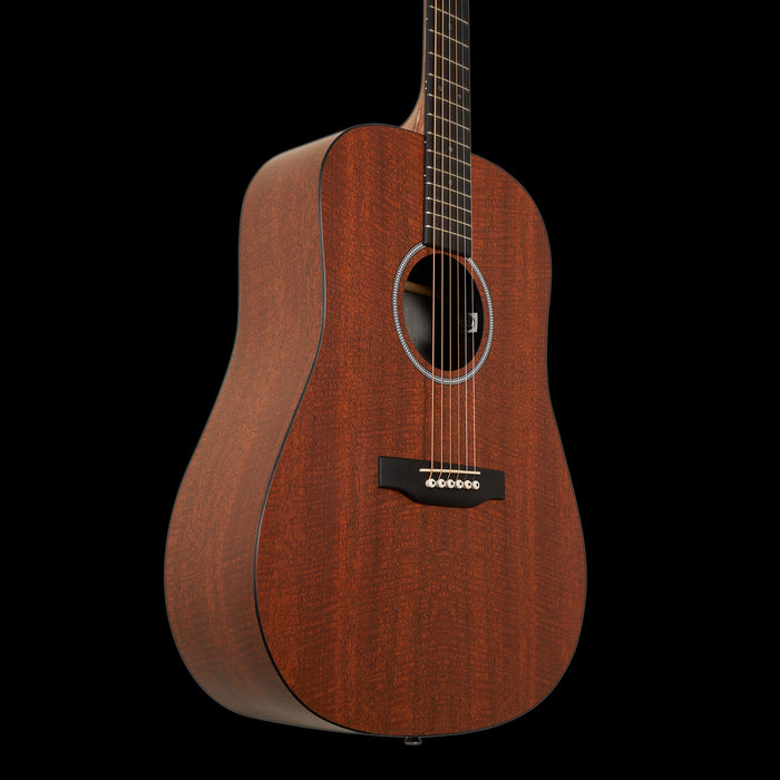 Martin D-X1E Mahogany Acoustic-Electric Guitar Crop Angle