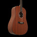 Martin D-X1E Mahogany Acoustic-Electric Guitar Crop Angle