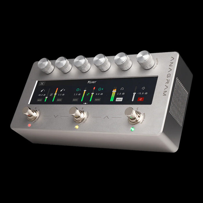 Darkglass Electronics Anagram Multi-Effects Processor Pedal Front Angle Left