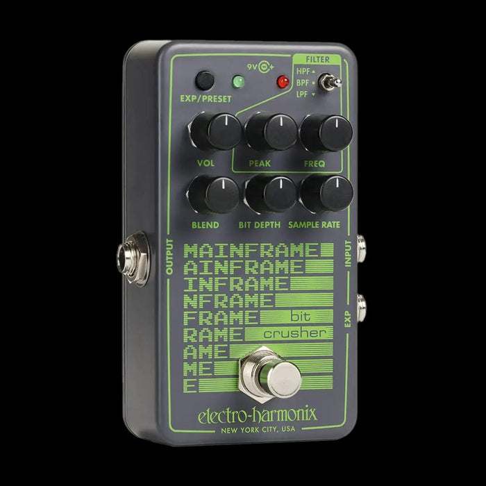 Electro-Harmonix Mainframe Bit Crusher Guitar Effect Pedal