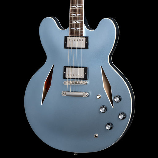 Epiphone Dave Grohl DG-335 Pelham Blue Front Crop