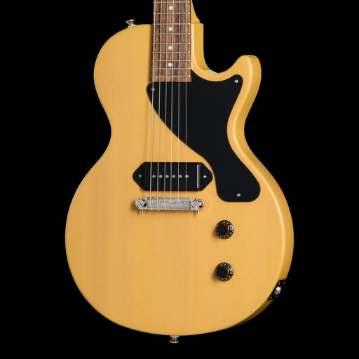 Epiphone Les Paul Junior TV Yellow Front Crop